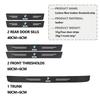 Car Door Carbon Fiber Sill Anti Scratch Protect Strip Sticker For BMW Performance X1 M3 M6 F01 F02 E34 E36 E60 F10 F20 X6