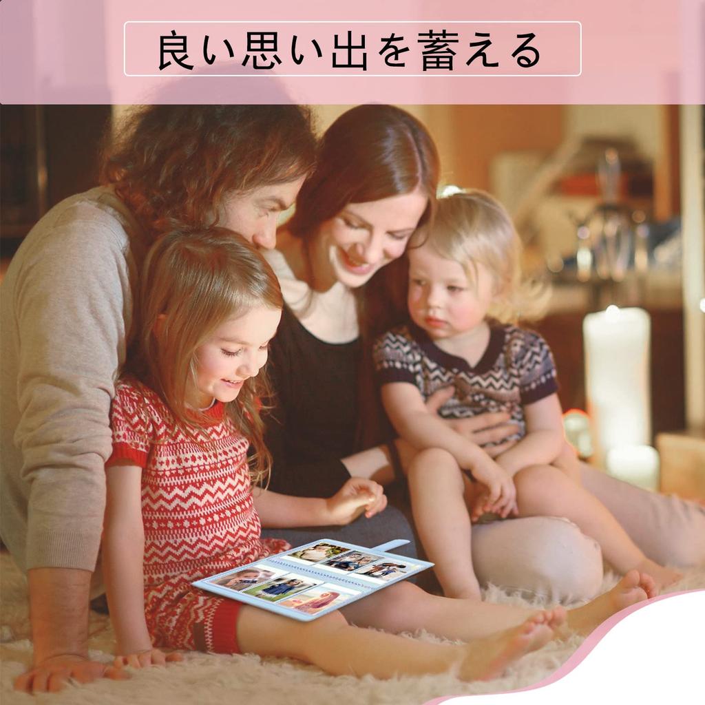 Easy Hood Fujifilm Photo Album FUJIFILM Instax Mini Album Large Holds 108 for Mini Instax Mini Instant Cameras Wallet Album Birthday Anniversary Gift