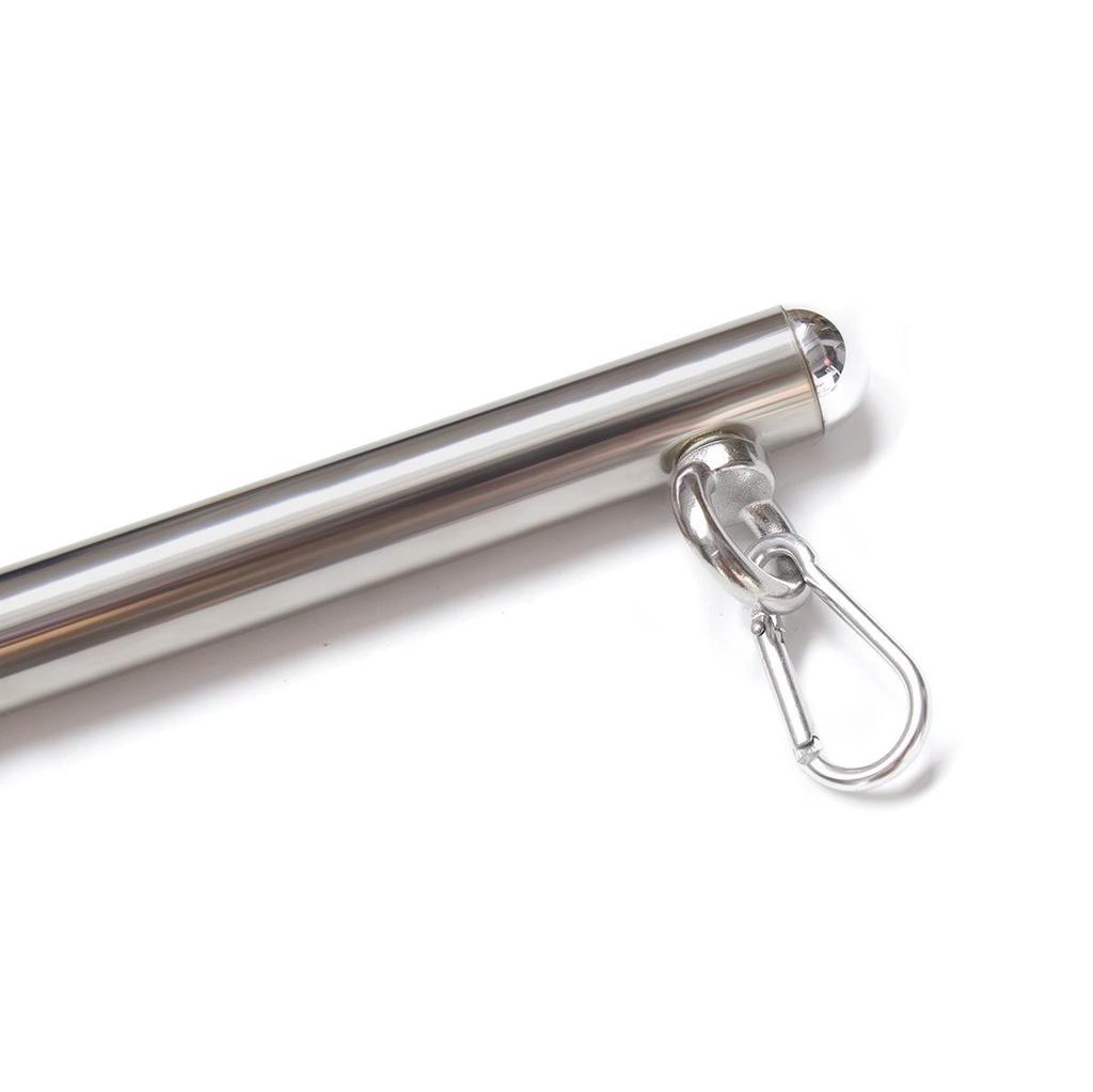 Adult Erotic Stainless Steel Restraint Tube with Detachable Hand & Foot Cuffs