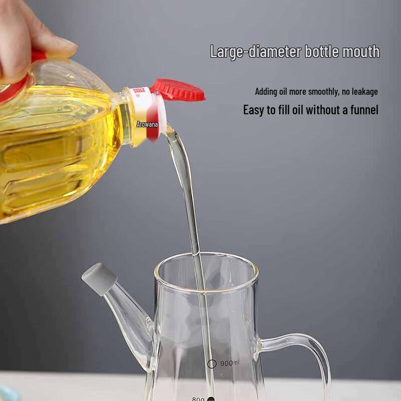 Miling High Borosilicate Glass Oil Pot with Filter