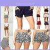 Stylish Women Summer High Waist Casual Shorts Featuring Pleated Design And Soft Material With Pockets