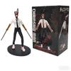 Hot Anime Chainsaw Man Figure 2Pcs Set Denji Action Figural 14-17Cm Car Decoration Doll Pvc Model Collection Toys Children Gifts