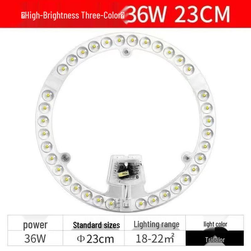 Magnetic LED Ceiling Light: Eye Protection Strip, Bright Panel for Bedroom/Living Room