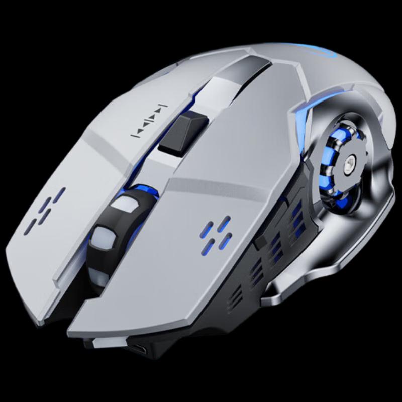 

SooPii G34 Gaming 2.4G+Bluetooth Dual-Mode Wireless Mechanical Mouse