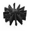 Chimney Brush 100/600mm Long Handle Flexible Rod 100mm Brush Head For Chimney Dryer Pipe Fireplace Inner Wall Roof Cleaning Tool