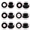 ABS Exhaust Duct Connector Flange Round Air Vent Duct Flange Bevel Flange Adapter  Kitchen