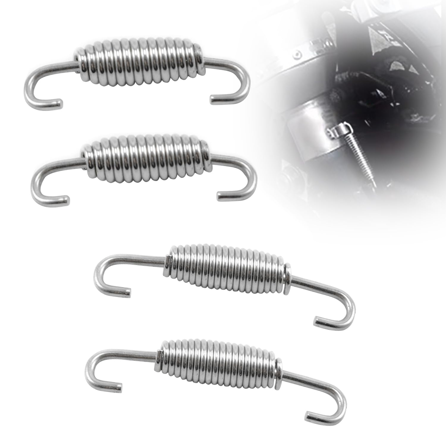 

PAVIKE Motorcycle Exhaust Pipe Spring Pipe Fixing Tool Stainless Steel Exhaust Pipe Spring Hook