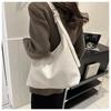 Fashion Leather Tote Bag for Women 2024 Trend Female Simple Large High Capacity Shoulder Bag Women Handbags Messenger Bags