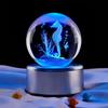 Veilleuse Boule de Cristal Hippocampe Coloré - Cadeau Parfait pour les Anniversaires d'Amis