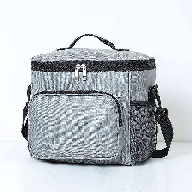Insulated Large-Capacity Oxford Cloth Lunch Bag for Students