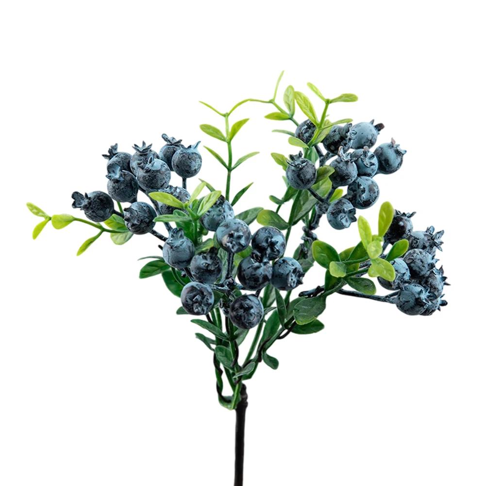1 Pcs Fake Flowers Plant Artificial Berry Flowers For Weddings & Home Decor Wreaths Home Decor Garden Decoration
