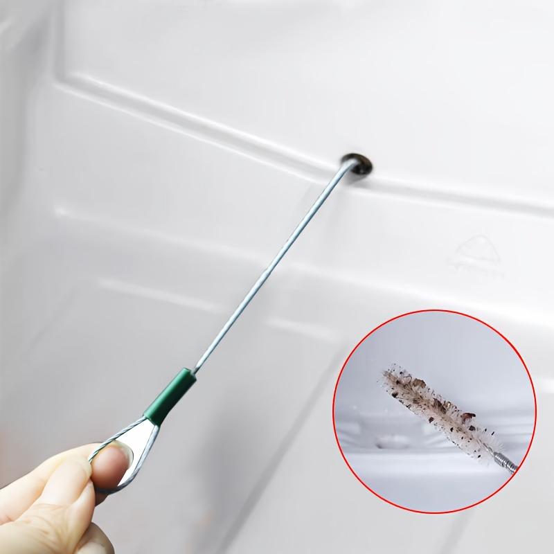 Kühlschrank Abflussloch Verstopfungsentferner Set, Abflussreinigungswerkzeug, Bürste, Wassereinspritzrohr, weicher Schlauch, verwendet zum Entfernen von Kühlschrankrückständen und Schmutz