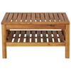 Vidaxl Stolik Kawowy, 65 X 65 X 35 Cm, Lite Drewno Akacjowe