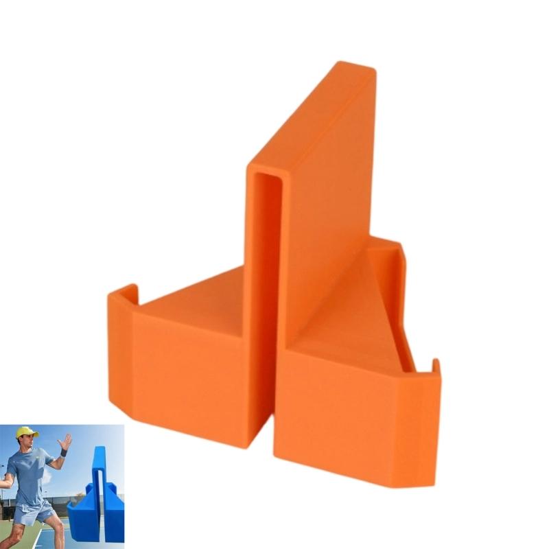 Tennis Accessory Camera Holder For Competitions Highlight Live Streaming From Net Perspective Without Assistance