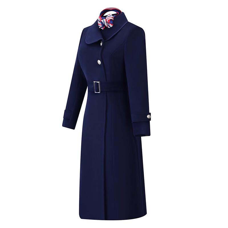Women's Professional Mid-length Wool Blend Overcoat