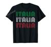 Men Women T Shirt More Design Italy Flag Vintage Italian design Italia TShirt Map Tops 100 Cotton  Tees