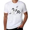 Snake Breathing Sword TShirt Fashion Graphic Tee for Unisex