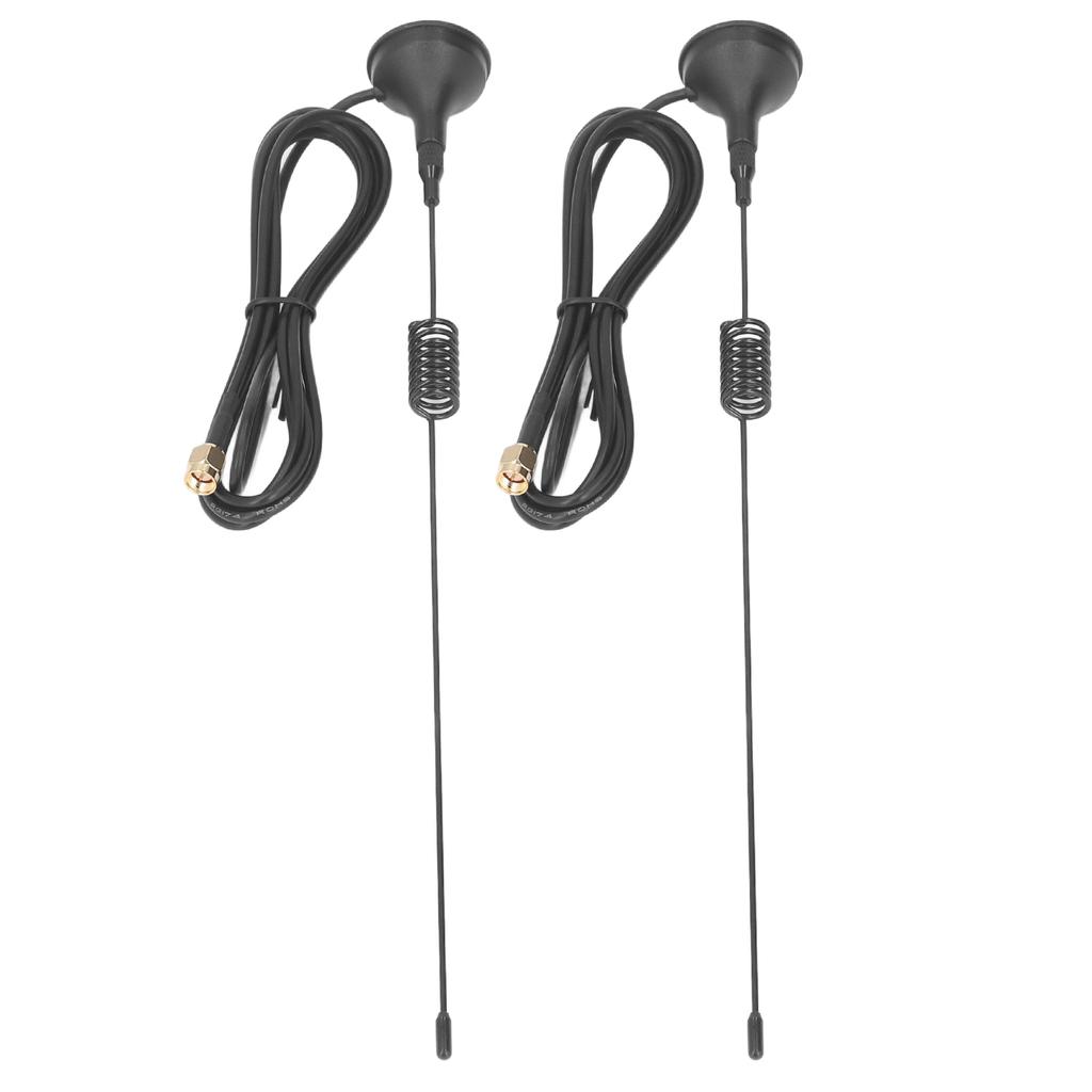 2Pcs Magnetic Antenna Copper Outdoor Waterproof Antennas for Vending Machines Wireless Modules