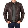 New men's stand-up collar PU leather jacket slim locomotive jacket spring and autumn casual multi-color coat