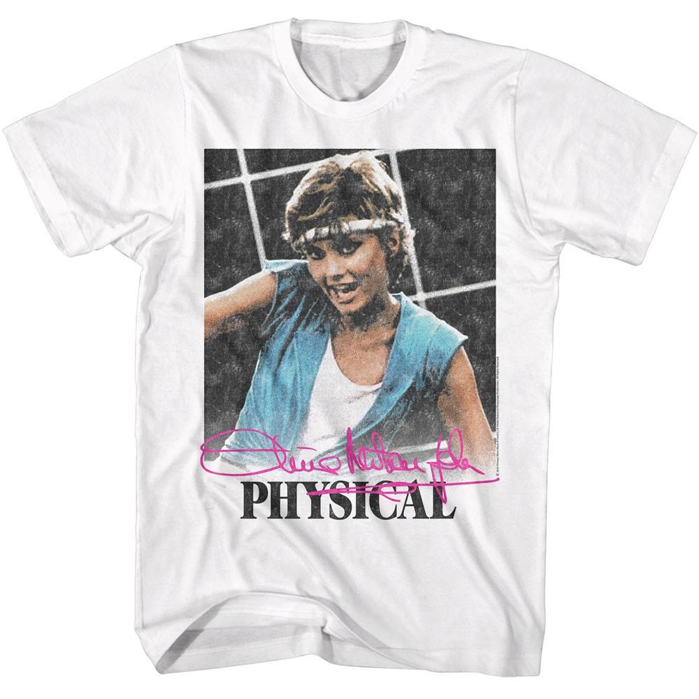 Olivia Newton John Physical Color 80 s Photo Men s T Shirt S