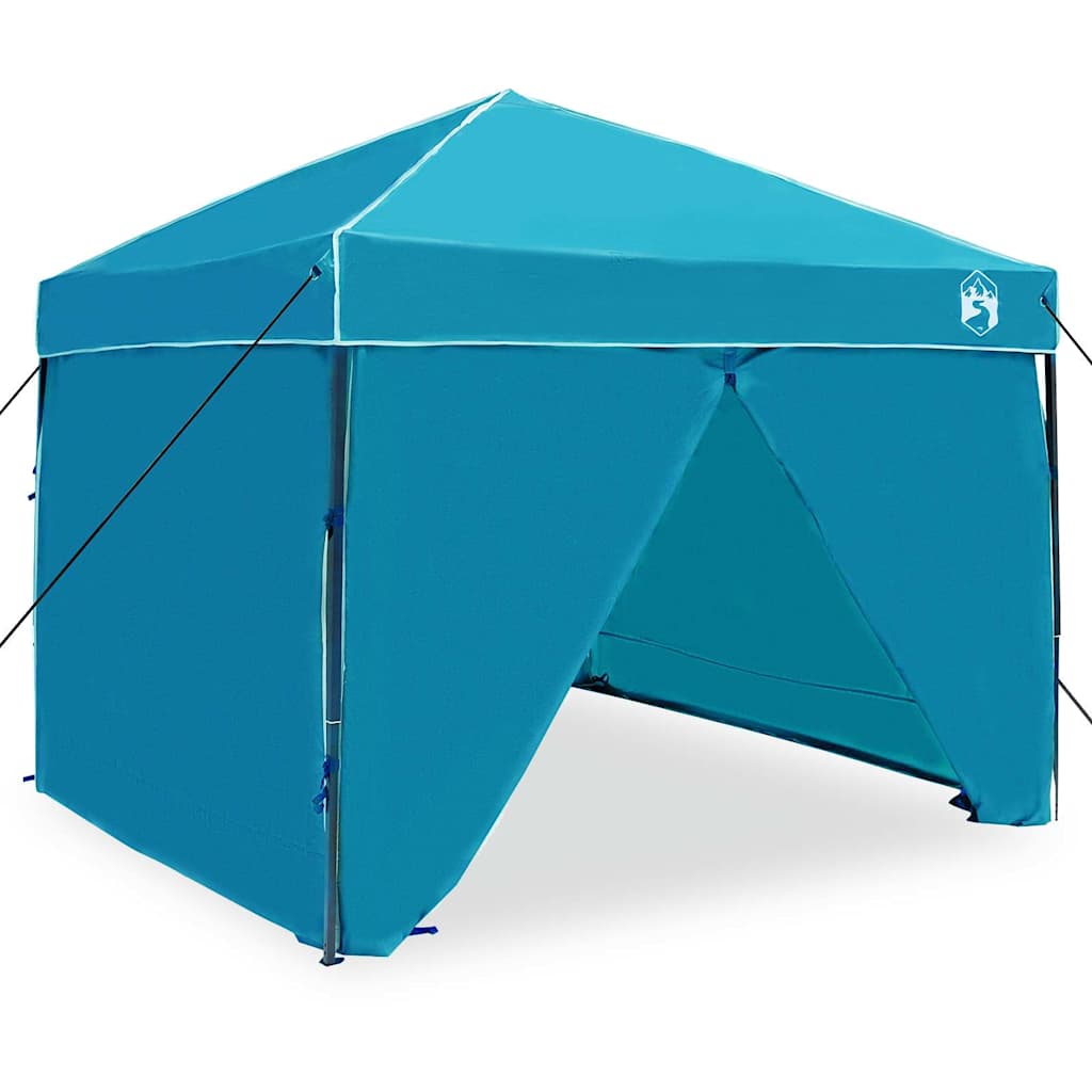 Pop Up Gazebo Tent Blue 243 X 243 X 251 Cm Fabric
