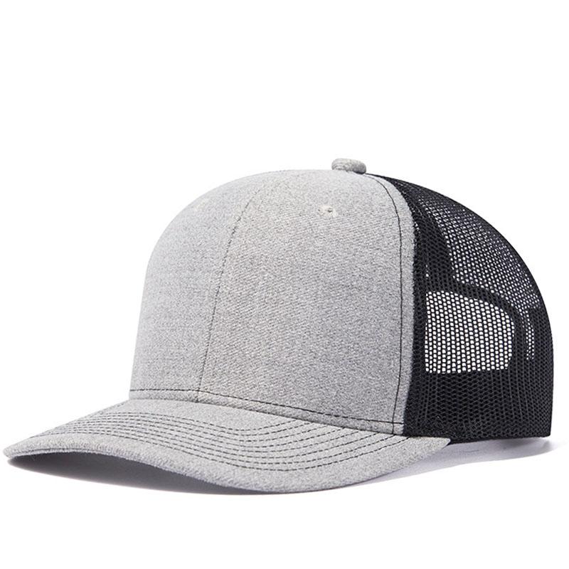 Custom Embroidery Logo Baseball Cap Summer Breakable Net Blank Truck Caps Men's Women Text Letter Richardson Hats Custom Logo