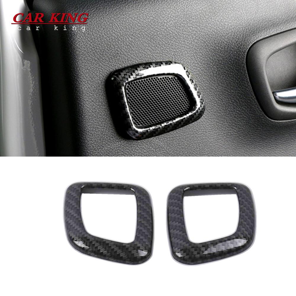 For Jeep Compass Accessories 2017 2018 2019 2020 Electronic Auto Handbrake Hand Brake Button Sticker Panel Trim Decoration Cover 4eg