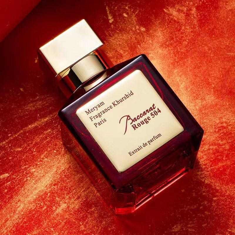 Red Baccarat Perfume Women's Rose Ebony Agarwood 70ml Perfume Lasting Fragrance