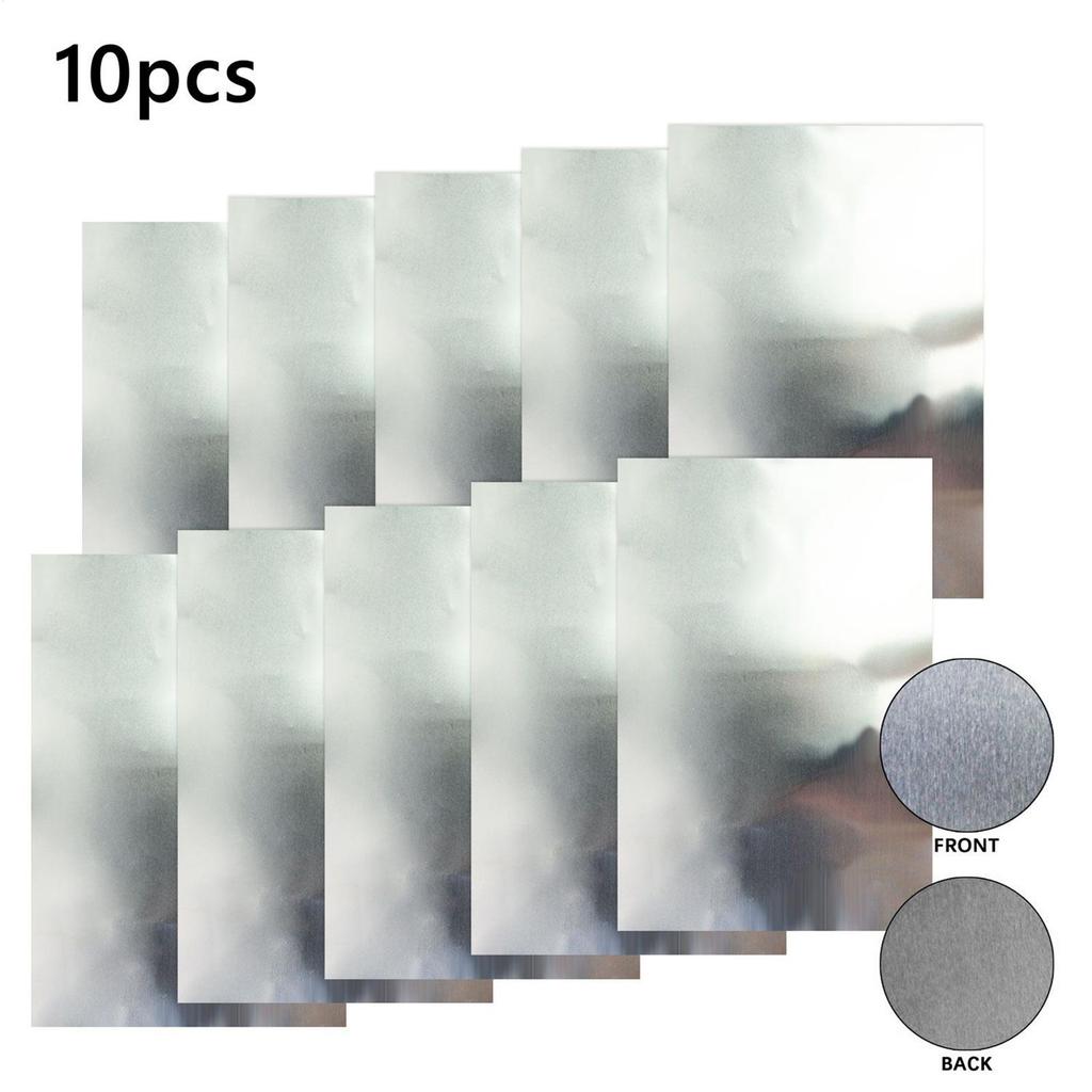 Prägefolienblätter 10 Stück Hochduktile Kunstbedarf Kunstprojekt Aluminiumfolienblätter zum Malen Gravieren