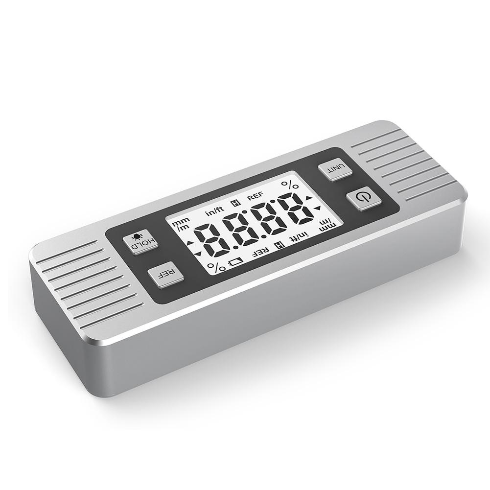 Digital Protractor Magnetic Inclinometer 360 Degree Electronic Level Angle Gauge for Construction Woodworking and Machinery