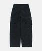 DTHIRTYONE Padded Nylon Parachute Cargo Pants (Black)