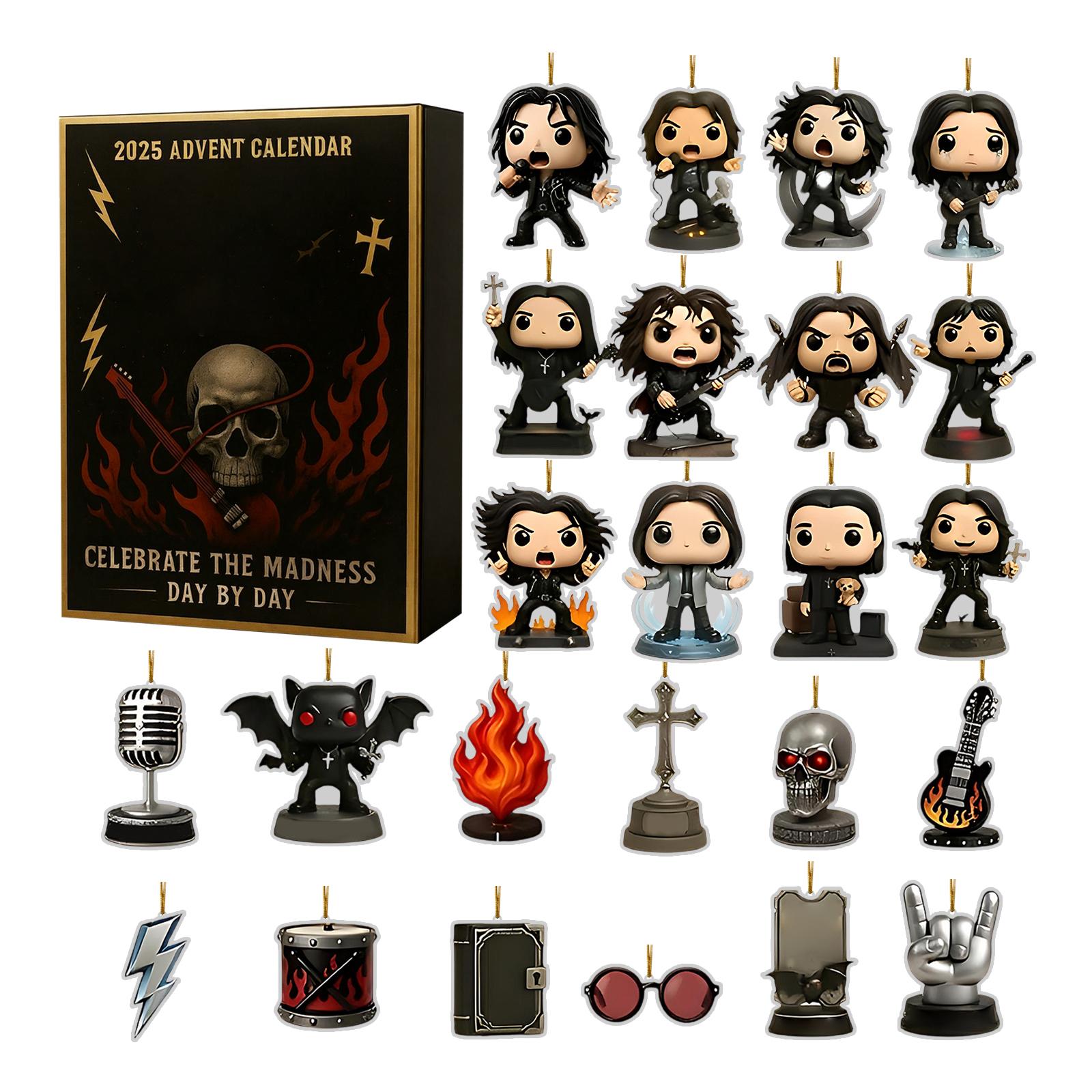 

Приготовьтесь раскрыть своего внутреннего с помощью Адвент-календаря Dark Legends для всех музыкантов One Size