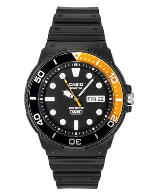 Analoge Harsband Zwarte Wijzerplaat Kwarts MRW-230H-1E4V 100M Herenhorloge