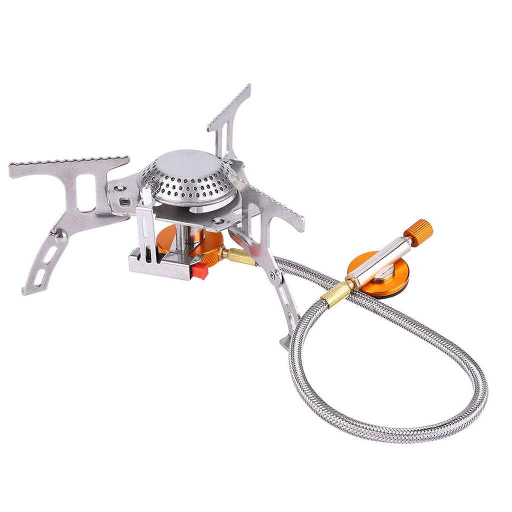 Mini Camping Stoves Folding Outdoor Gas Stove Portable Furnace Picnic Cooker Burner