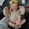 19 Inch Reborn Baby Dolls Soft Cloth or Full Vinyl Body Finished Levi Sleeping Newborn Babies Doll 3D Painted Skin Visible Veins Collectible Art Dolls