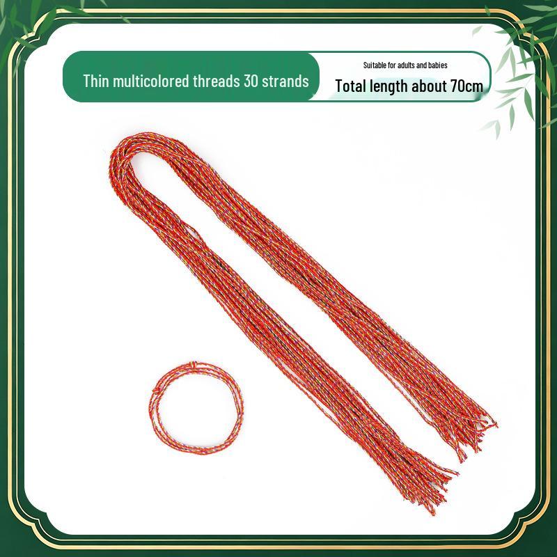Handmade Five-Color Dragon Boat Festival Bracelet - Baby Gift & Classmate Memento