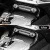 YOUTOOCAR Carbon Fiber Pattern Climate Control Panel Trim Frame Cover Compatible with Kia Stinger 2018-2023 Accessories
