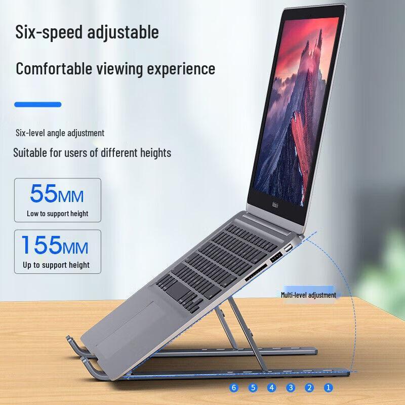 N3 Aluminum Foldable Laptop & Tablet Stand