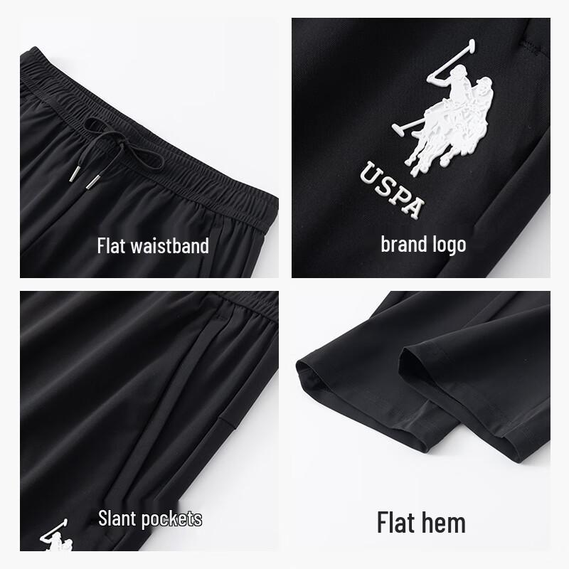 U.S. Polo Assn. Zomer Heren IJszijde Sneldrogende Rechte Broek