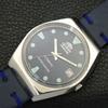 AUTOMATIC 46941 VINTAGE ORIENT JAPAN MENS BLUE COLOR DIAL WATCH a701842-5 R207-a701842