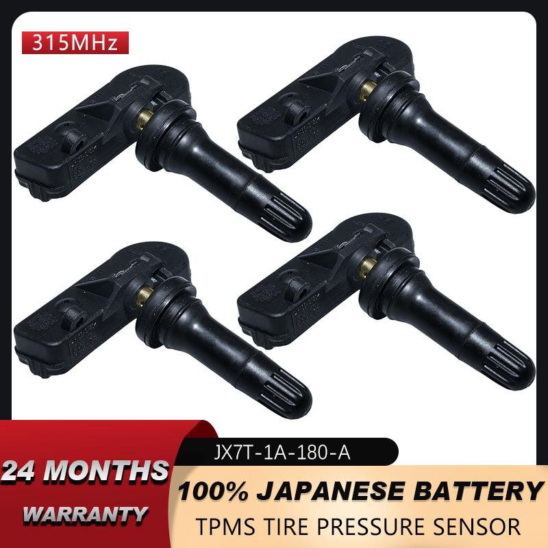 TPMS SENSOR FOR Lincoln Corsair   FORD Explorer  Transit  Car Tire Pressure MONITOR JX7T-1A-180-A 315MHz 4pcs