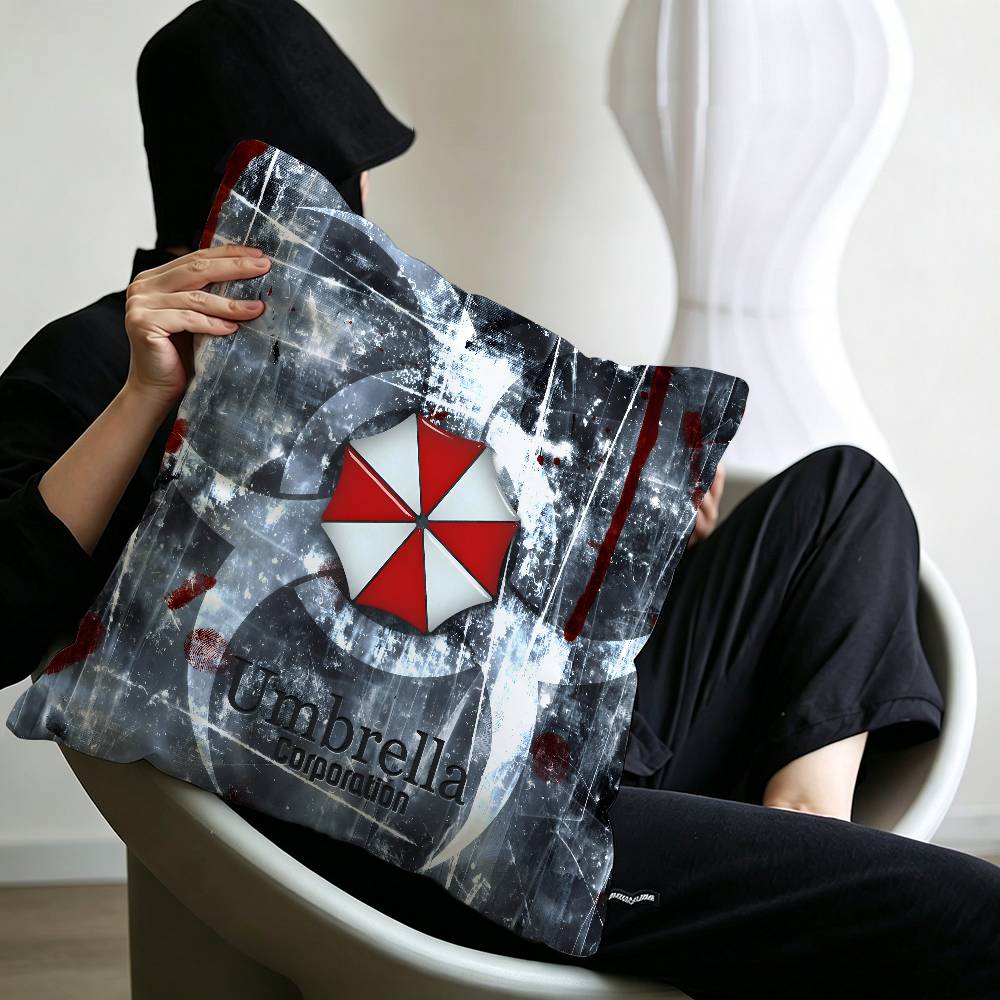 Game R-Resident E-Evil U-Umbrella Cushion Cover Decorative Pillow Sofa Home Decor case pillow cases