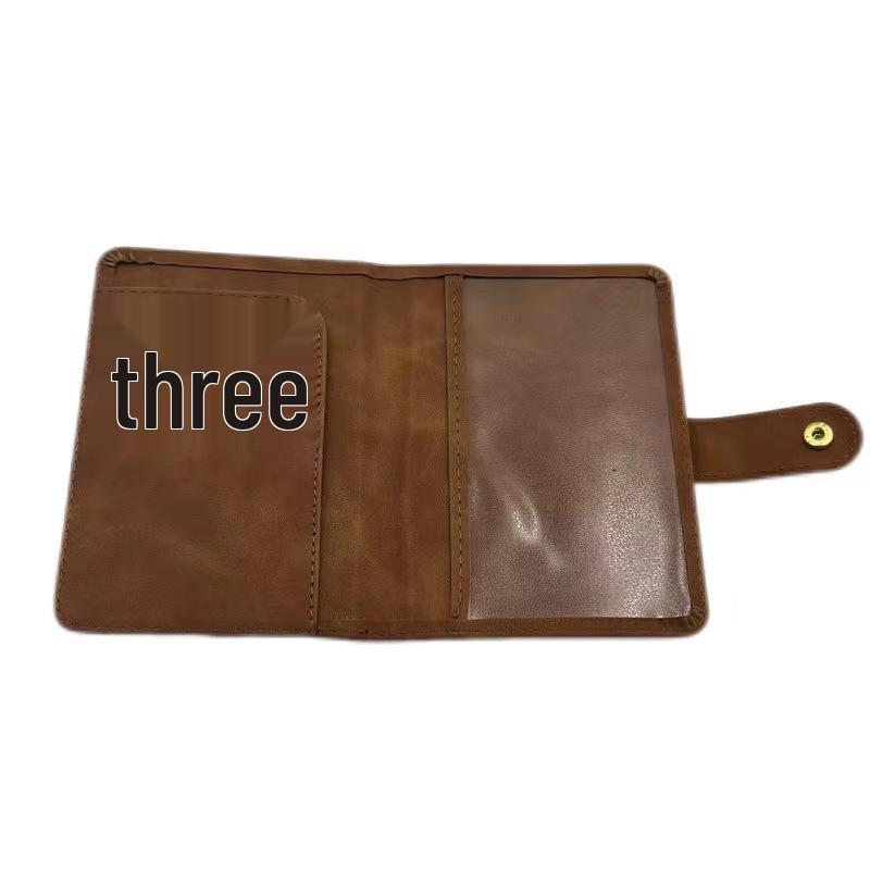 

Cross-Border RFID Leather Passport Holder: Multifunctional, Portable, Anti-Theft, Anti-Scratch Card Slot Case. 14×10