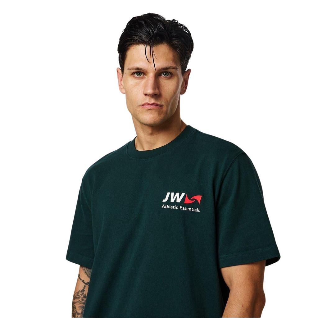 Jack Wills Mens Back Print Crew Neck Regular T-Shirt