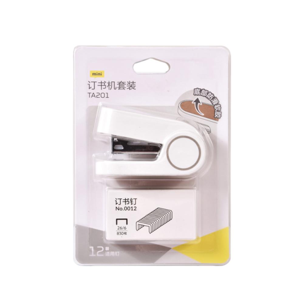 

830 скоб Набор степлеров Канцелярские товары Мини-машина для сшивания книг Портативный степлер Эстетические школьные принадлежности Листы для работы Заметки для сшивания