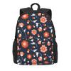 White Daisies Backpack Cute Flowers Print College Backpacks Girl Custom Breathable School Bags Leisure Rucksack