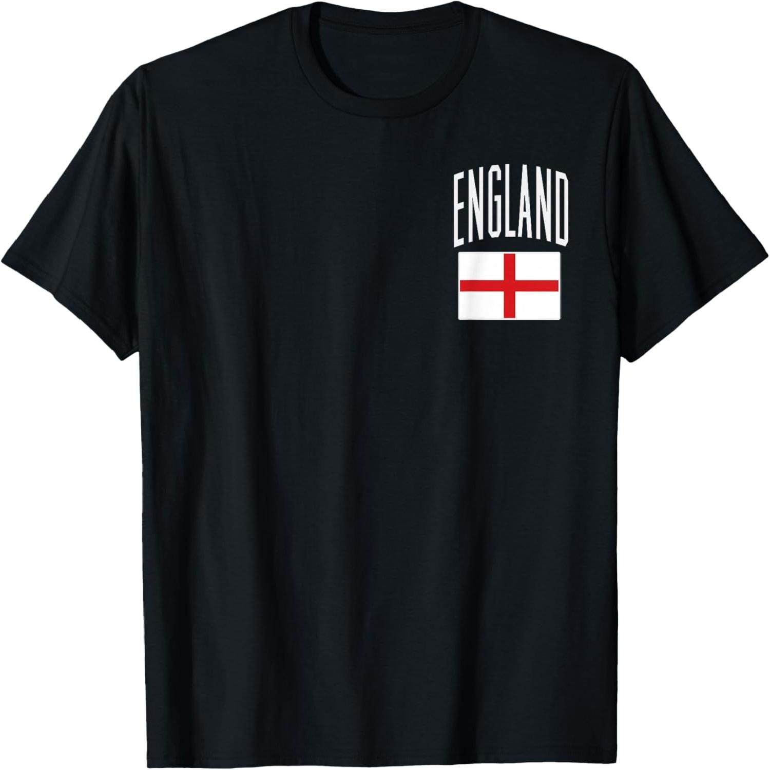 England Flag English Football Soccer Fan Men Women Kids T-Shirt(1) S разноцветный