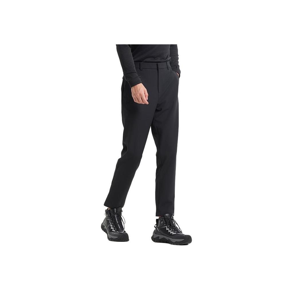 Under Armour Road Trip Series Outdoor Comfortable Warm Windproof Soft Shell Pants Men Bottoms Twilight-Black 14415251-0033