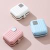 Compact 7-Day Pill Organizer Portable Medicine Dispenser with Reminder