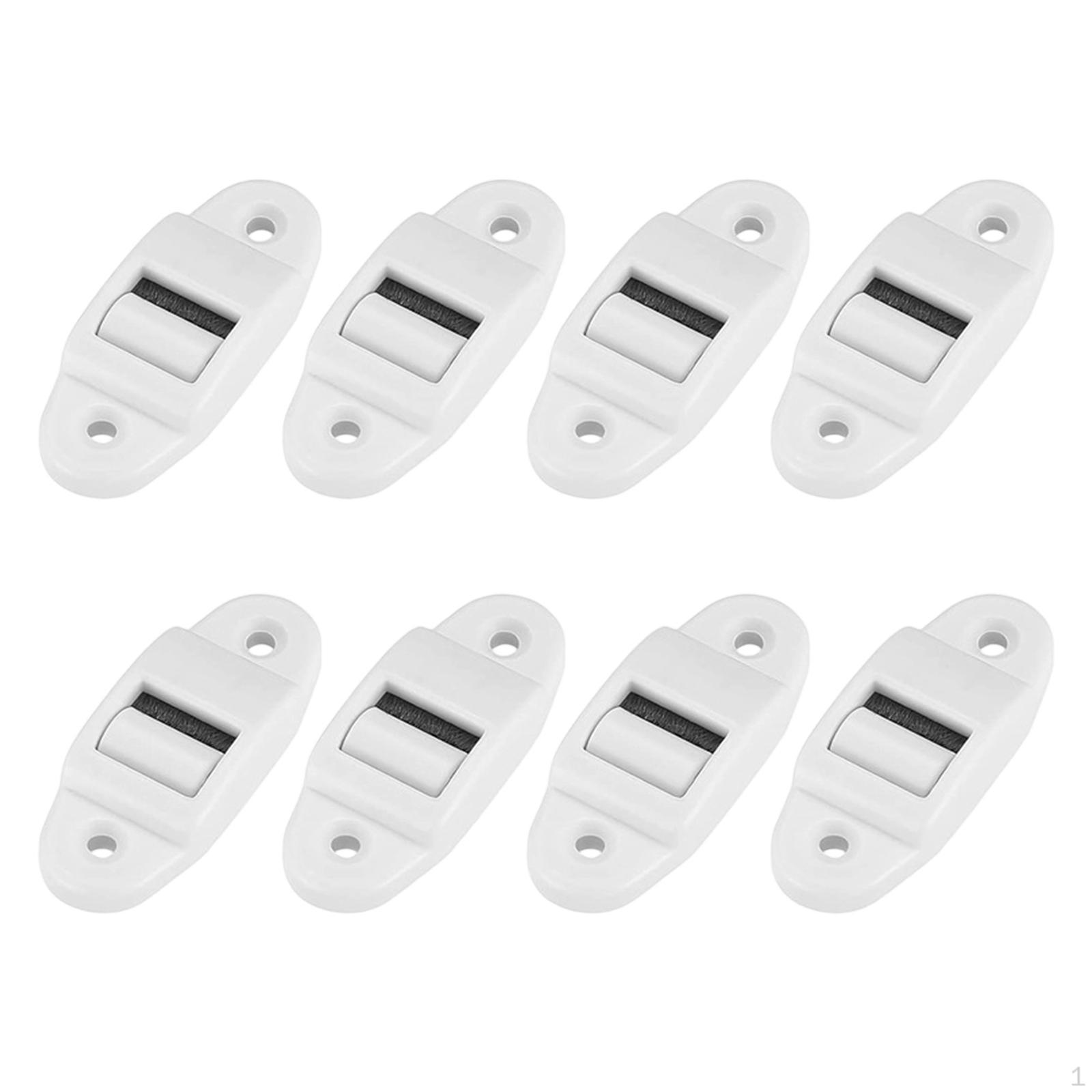 

10-piece Roller Shutter Guide with Dust Removal Brush And Quiet Mechanism. Easy 8Pcs